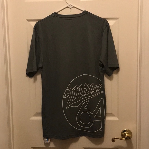 Miller 64 Work Out Tee Shirt, Med. Grey - Picture 3 of 7